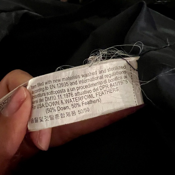 Zara Kids Navy Blue Down Coat 11/12 - Picture 5 of 5